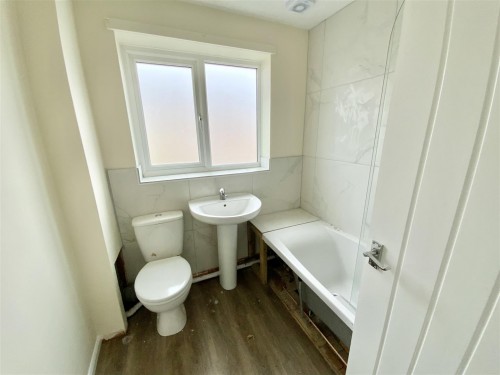 Brand-new bathroom