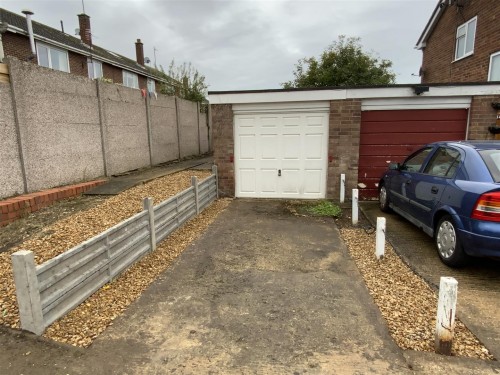 Garage and second driveway