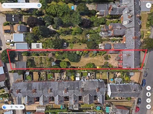Large plot-  around 0.25 acre
