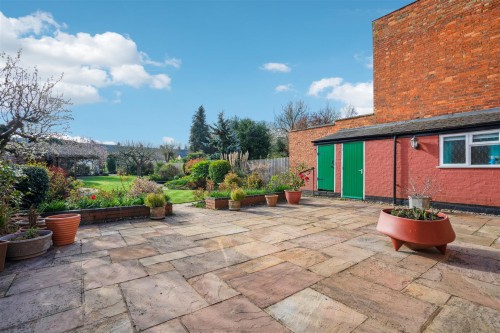 Large patio