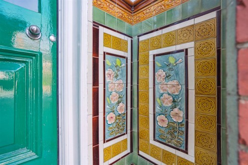 Storm porch tiling