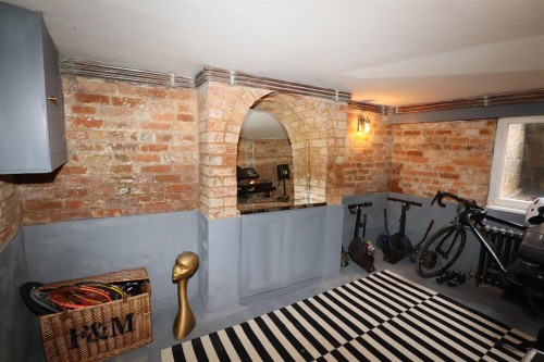 Basement games room