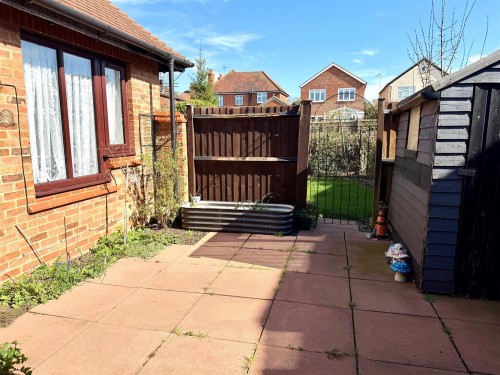 rear garden a rear garden a