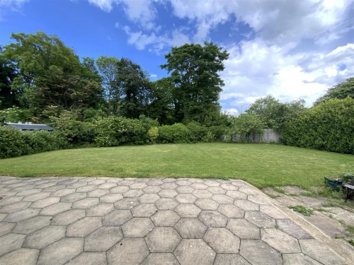 Large garden